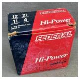 Federal 12 Ga 2 3/4" 4 Shot, 25 Rds