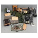 Web Belt, Wallets, Shell Pouches