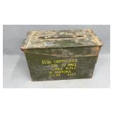 Metal Ammo Can, 11"x5.5"x7"