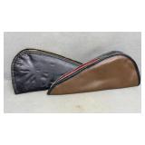 2 Leather Pistol Cases
