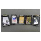 Zippo Lot, 5 total