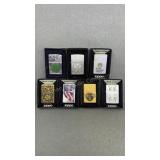 Zippo Lot, 7 Total