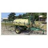 Nice 40ft Ritchie 500Gal Sprayer, PTO Driven Pump Nice 40ft Ritchie 500Gal Sprayer, PTO Driven Pump