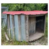 Old Cable Spool Animal Shelter Old Cable Spool Animal Shelter