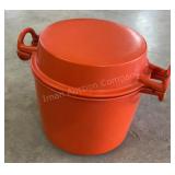 Dansk Enamel Over Cast Pot, 6.5in x 7in Dansk Enamel Over Cast Pot, 6.5in x 7in