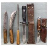 2 Old Hickory Knives, Sharp Knife 2 Old Hickory Knives, Sharp Knife