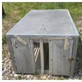 Homemade Alum Truck Bed Dog Box Homemade Alum Truck Bed Dog Box