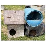 4 Homemade Animal Shelters/Transport Kennels 4 Homemade Animal Shelters/Transport Kennels