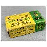 Rare Eley 22 CB Cap Extra Short Shells Rare Eley 22 CB Cap Extra Short Shells