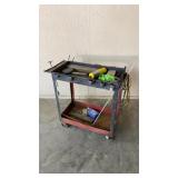 Older Rolling Work Cart Older Rolling Work Cart