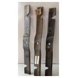 3 Rhino 00778178 Mower Blades 3 Rhino 00778178 Mower Blades