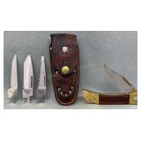 Case XX Knife With 3 Changeable Blades Case XX Knife With 3 Changeable Blades