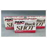 15 Rds PMC 12Ga 00 Buck Shot 15 Rds PMC 12Ga 00 Buck Shot
