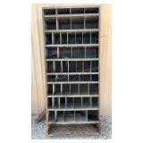 Tall Metal Bolts Or Parts Cabinet, 83in x 36in Tall Metal Bolts Or Parts Cabinet, 83in x 36in