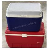 Nice Igloo 48 Qt & Rubbermaid Coolers Nice Igloo 48 Qt & Rubbermaid Coolers