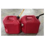 Two 5 Gallon Gas Can Two 5 Gallon Gas Can