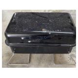 Propane/Charcoal Tailgate Grill, 18in x 10in Propane/Charcoal Tailgate Grill, 18in x 10in