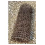Half Roll of Chicken Wire, Some Rust Half Roll of Chicken Wire, Some Rust