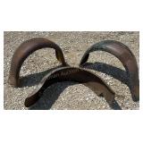 3 Ford Model A Rear Fenders, Need Work 3 Ford Model A Rear Fenders, Need Work