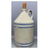 1 Gallon Crock Jug Few Cracks