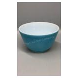 Blue Pyrex Small Mixing Bowl