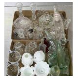 Bottles, MG, Opalescent, Doll Dishes, Clear