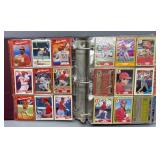 1980-90s Baseball Card Collection In Album
