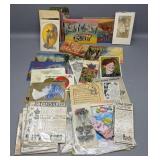 Vintage Post Cards and Paper Goods
