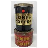 Bokar & Fleming's Coffee Tins
