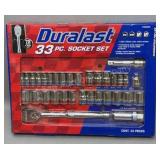 New Duralast 33PC Socket Set 1/4-3/8in