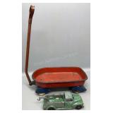 Toy Wagon & Hubley Wrecker