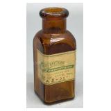 1925 Hugo Brecklein KC MO Eye Drop Medicine Bottle