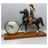 Master Crafters Davy Crockett Electric Clock