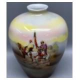 Unmarked 5in Royal Bayreuth Egyptian Vase