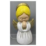 18in Christmas Plastic Blow Mold Angel
