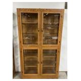 Homemade Lighted Display Cabinet 4 Door