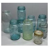 Blue Jars - Quarts, Pints, and More
