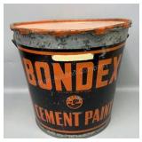 Bondex Cement Paint Bucket 25Ibs 11in Tall