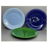 Fiesta and Homer Laughlin 10 inch Plates