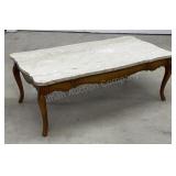 Marble Top Coffee Table