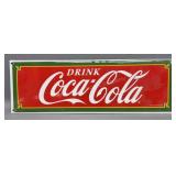 17in Enamel Coke Sign