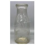 WC Howell & Sons Macon MO Pint Milk Bottle