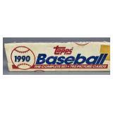 1990 Topps Baseball Cards Taped Closed