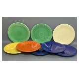 8 Homer Laughlin Plates 6.5 inch