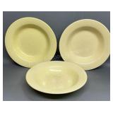 3 Fiesta 8 inch Bowls