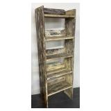Old Painted Shelf 19inx53in