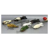 8 Antique Fishing Lures