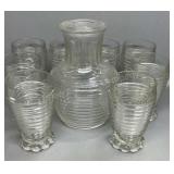 Manhattan Tumblers and Carafe