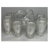 Manhattan Pitcher and 8 Tumblers