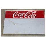 45in Metal Coca Cola Sign- One Sided